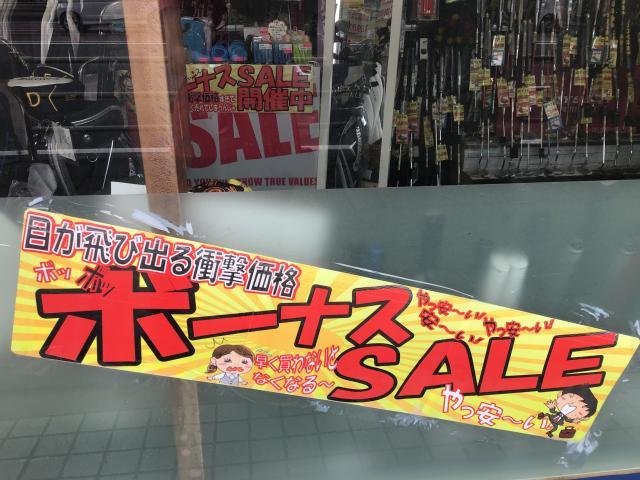 夏のボーナスセール開催中‼︎