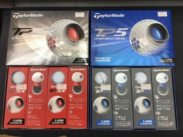 【新発売】テーラーメイド ボール TP5・TP5x