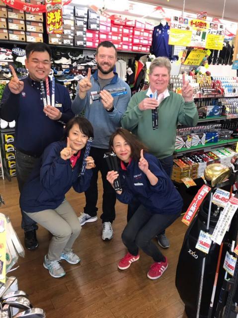 golf prideの重鎮来店！！