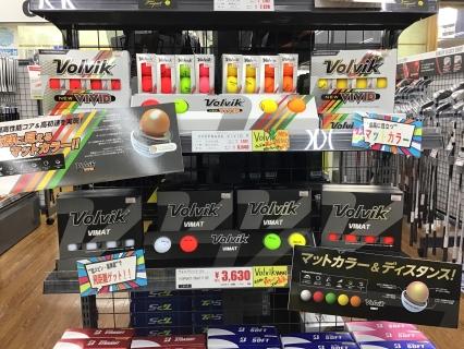 ☆Volvik新作ボール入荷しました☆