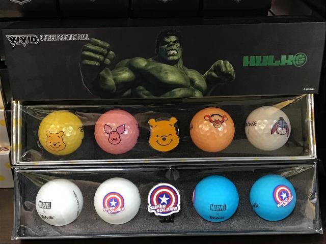 DISNEYとコラボしているゴルフボールの販売！
