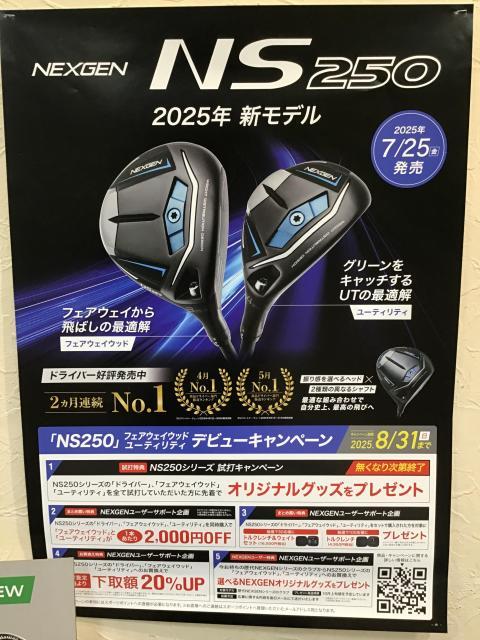 NEXGEN NS250★FW・UT