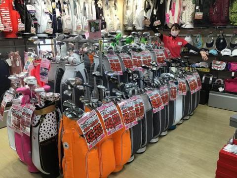 レディースグッズ・クラブ充実しています！！