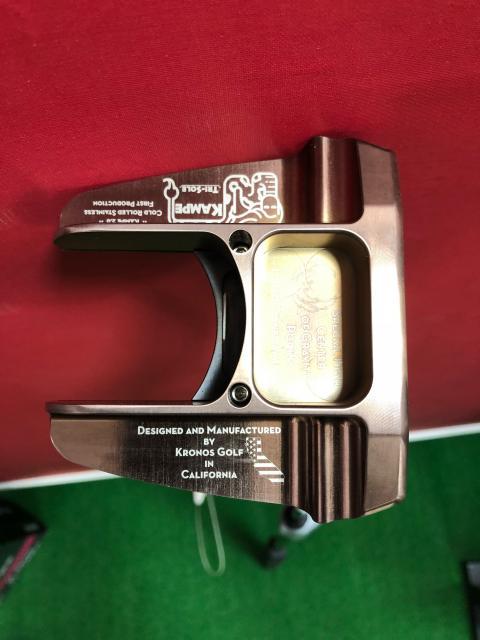 本日のセール、店内中古クラブ、全品10％引き!!　+　今日のクラブはこれや!!　ｂｙ　ウエポン　鑑定書付　KRONOS GOLF KAMPE 2.0 Prosecco Rose 世界限定40販売