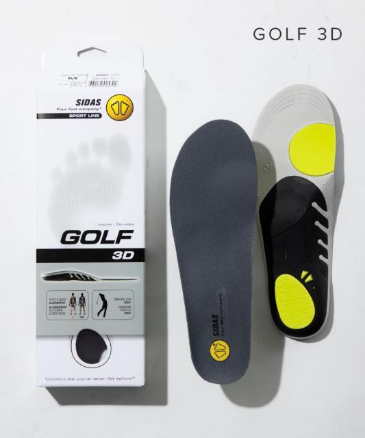 SIDAS GOLF3Dインソール入荷しました！