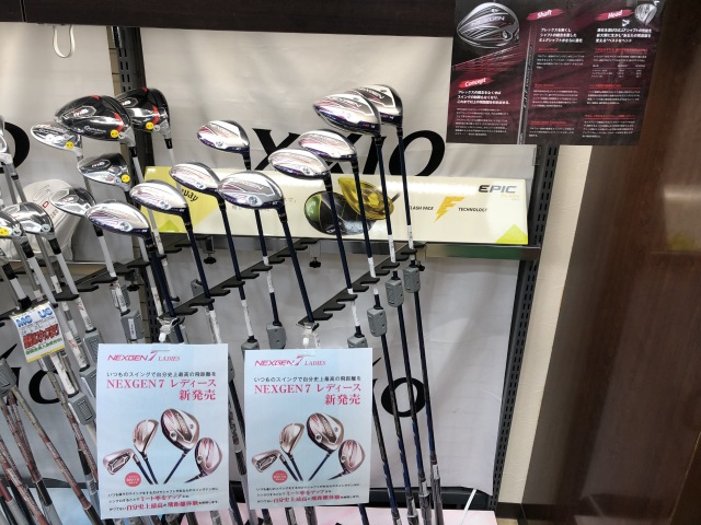 NEXGEN 7 LADIES　レディース　新登場!!!　全番手そろってます!