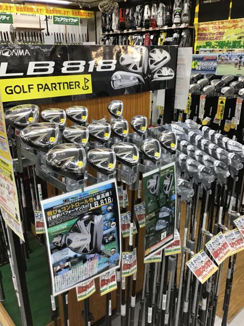 本間クラブ新製品　LB818発売のご案内！！