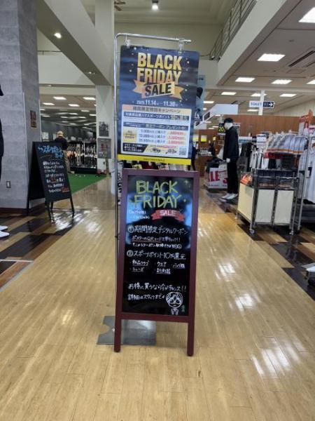 BLACK FRIDAY実施中！