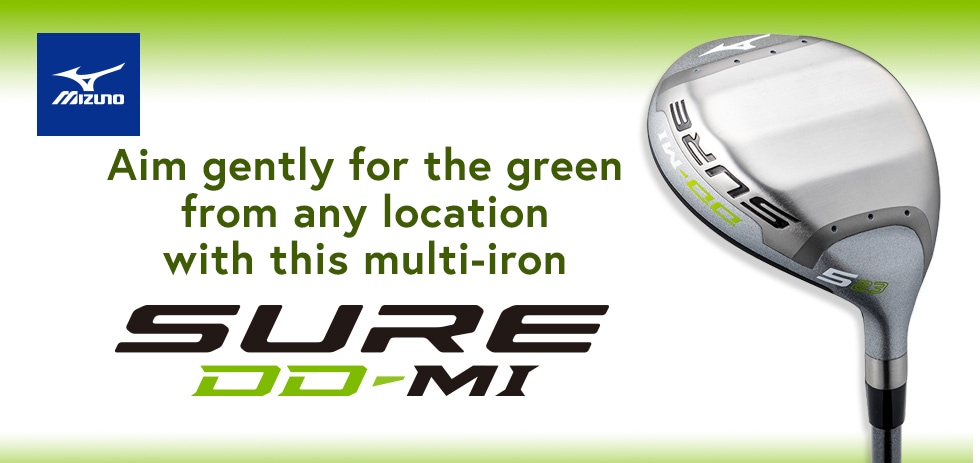 Aim gently for the green from any location with this multi-iron