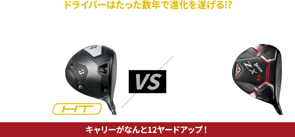 ドライバーはたった数年で進化を遂げる!?