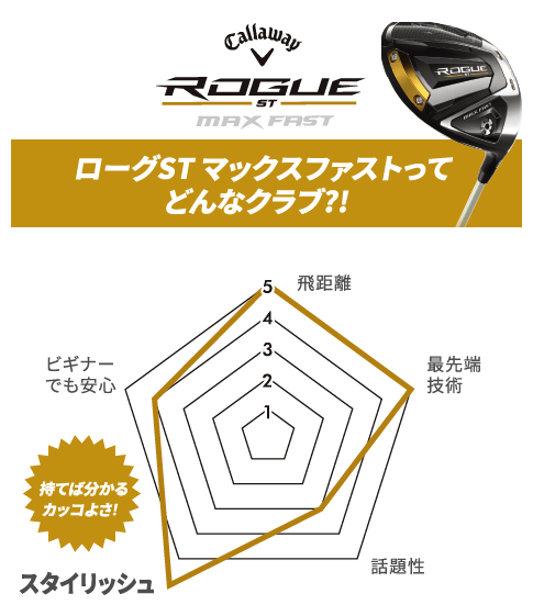 お使いのクラブをROGUEに買換える場合