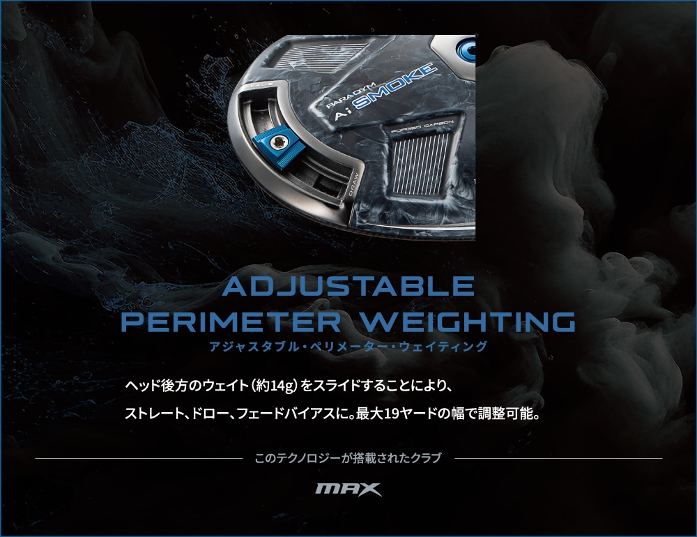 ADJUSTABLE PERIMETER WEIGHTING