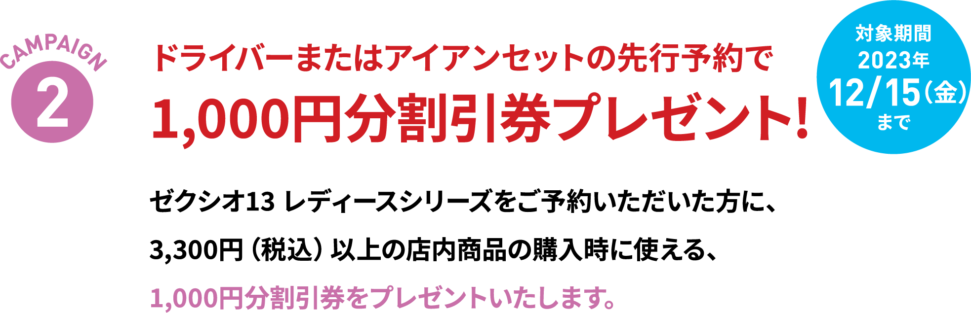 ゼクシオ13 シリーズを試打してみよう