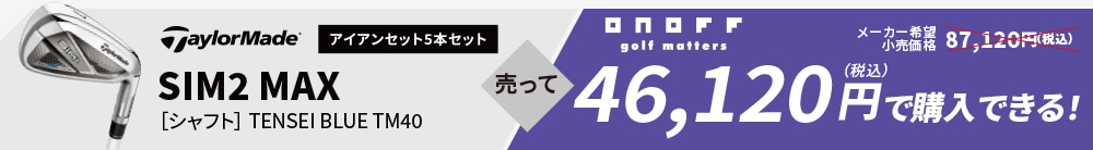 TaylorMade - アイアン5本セット SIM2 MAX