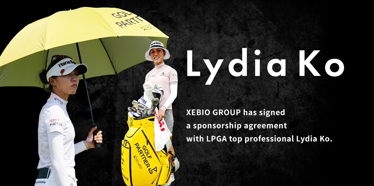 XEBIO GROUP has signed a sponsorship agreement with LPGA top professional Lydia Ko.
